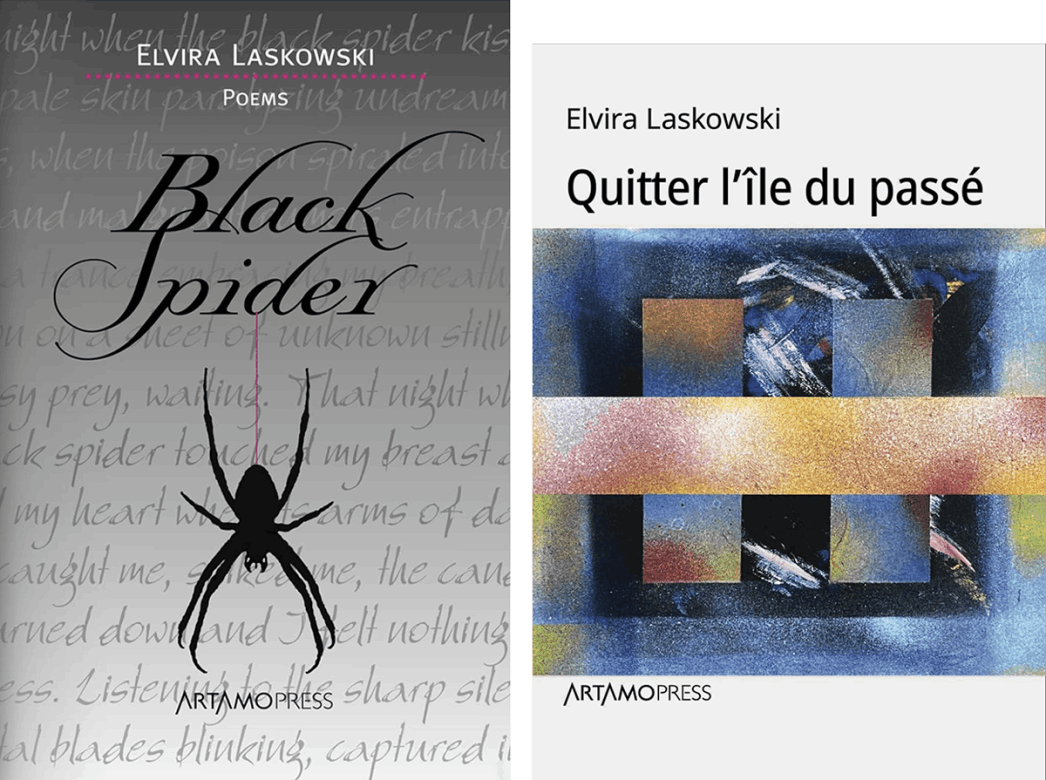 Elvira Laskowski Combo: Black Spider (english) & Quitter l‘île du passé